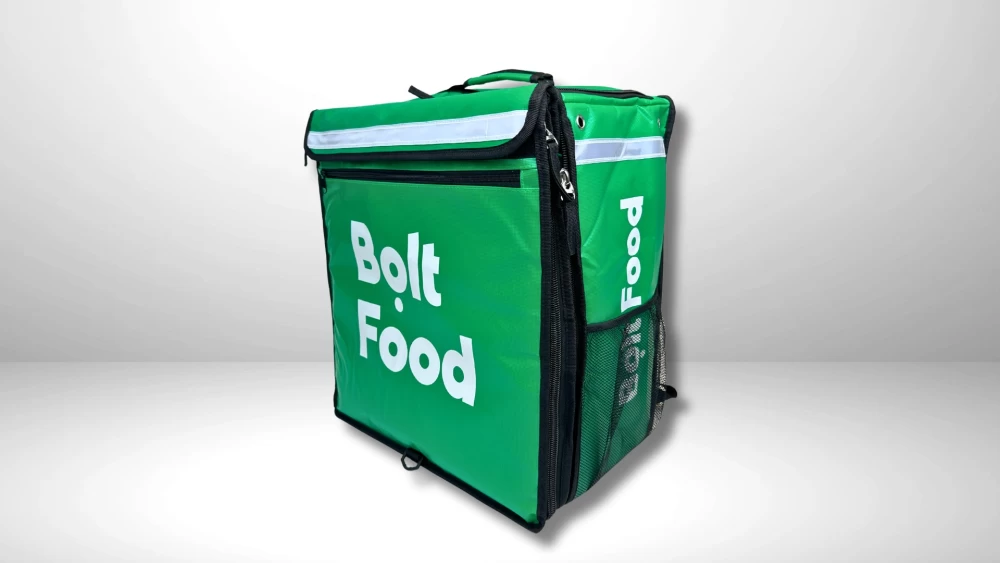 Bolt Food Telescopic Delivery Bag + Phone Holder