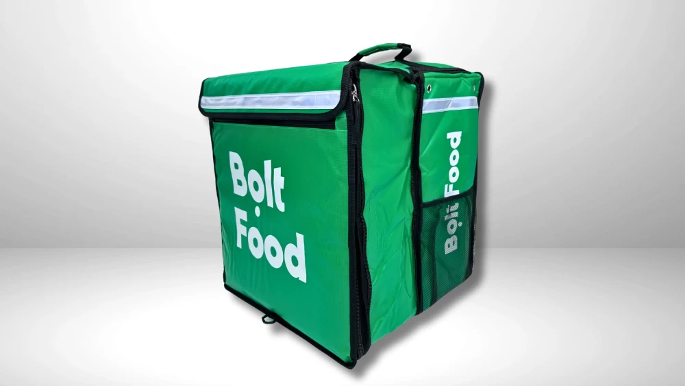 Bolt Food Telescopic Delivery Bag + Phone Holder