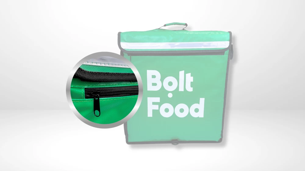 Bolt Food Telescopic Delivery Bag + Phone Holder