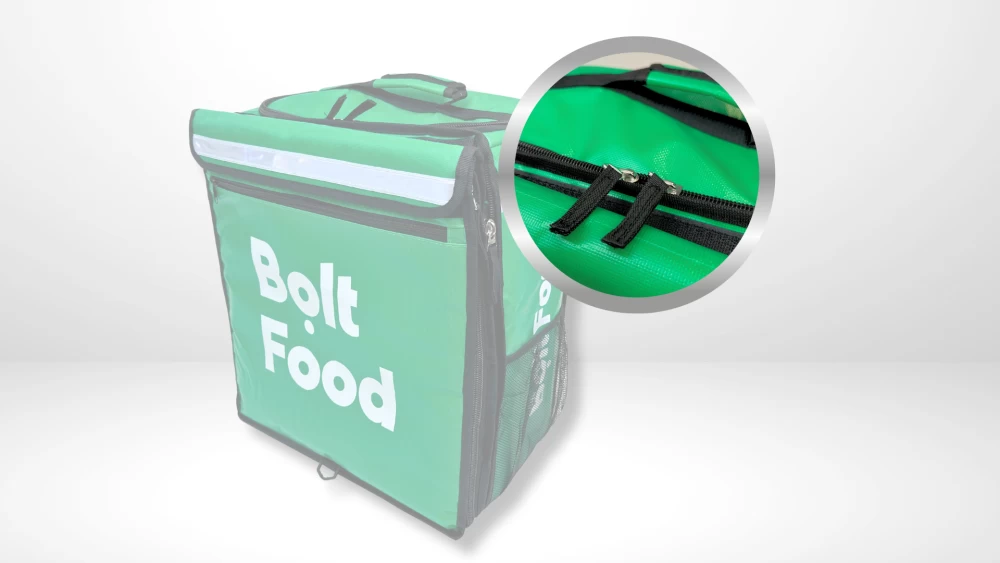 Bolt Food Telescopic Delivery Bag + Phone Holder